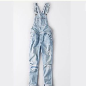NWT American Eagle Tomgirl Overall Medium